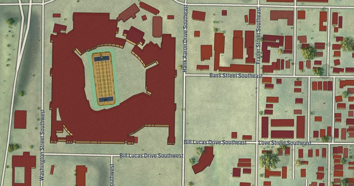 Map of Summerhill, Georgia