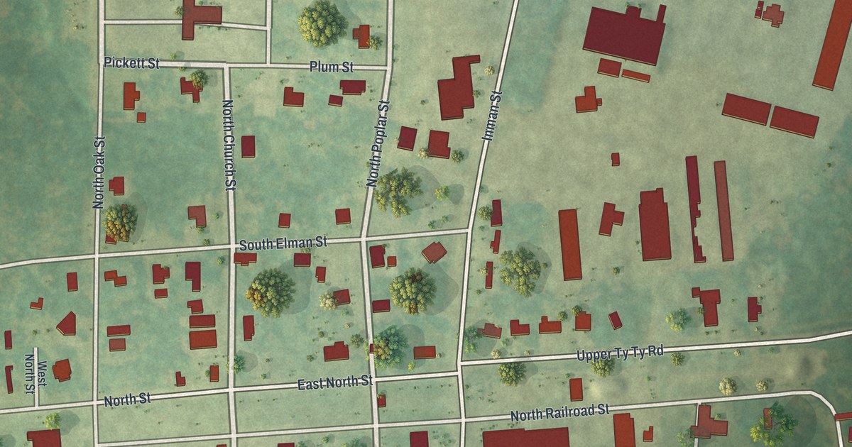 Map of Ty Ty, Georgia