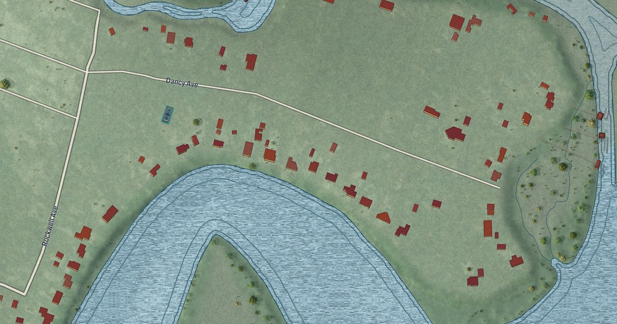 Map of Vernonburg, Georgia