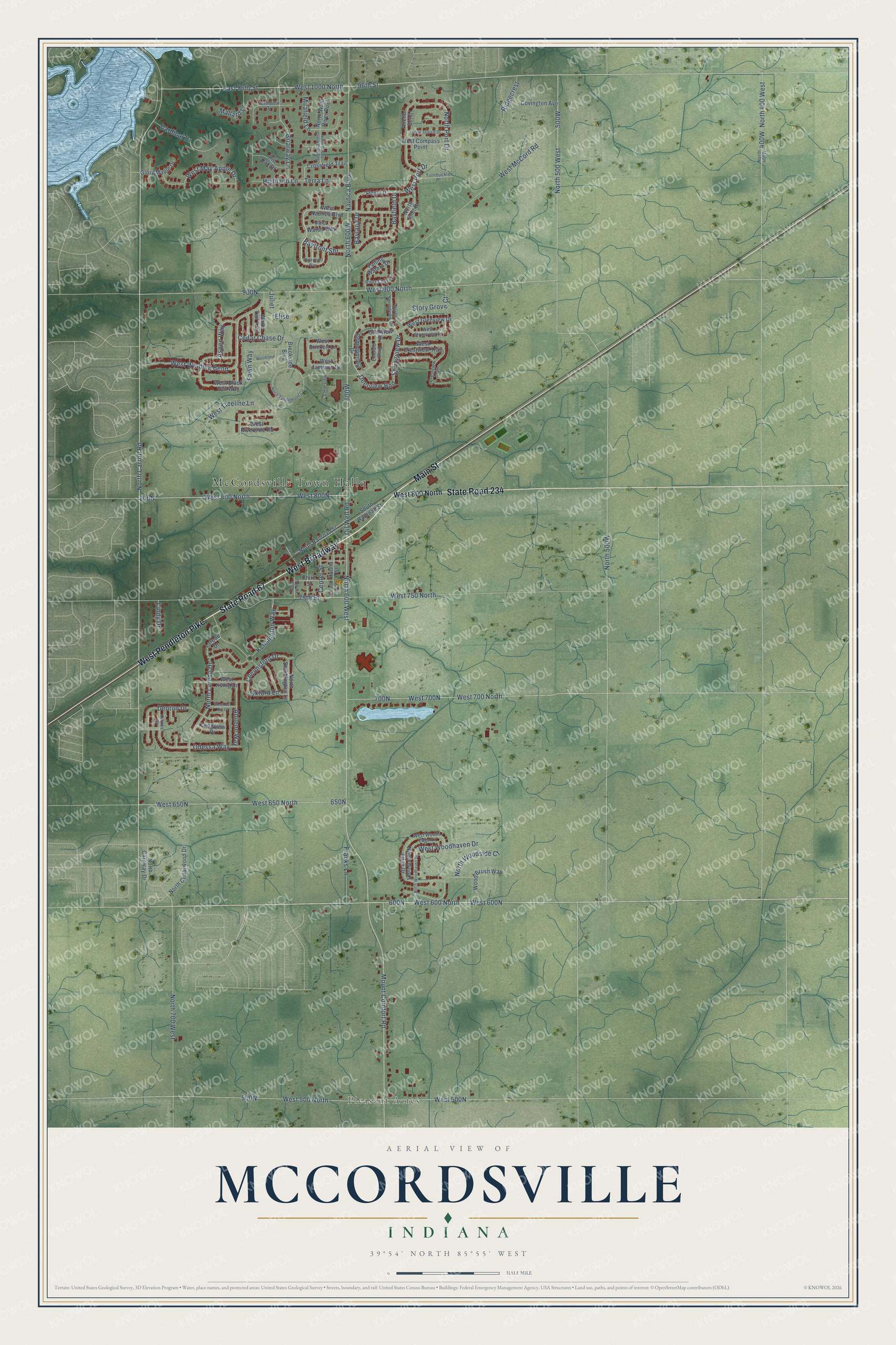Watermarked full-map preview of McCordsville, Indiana
