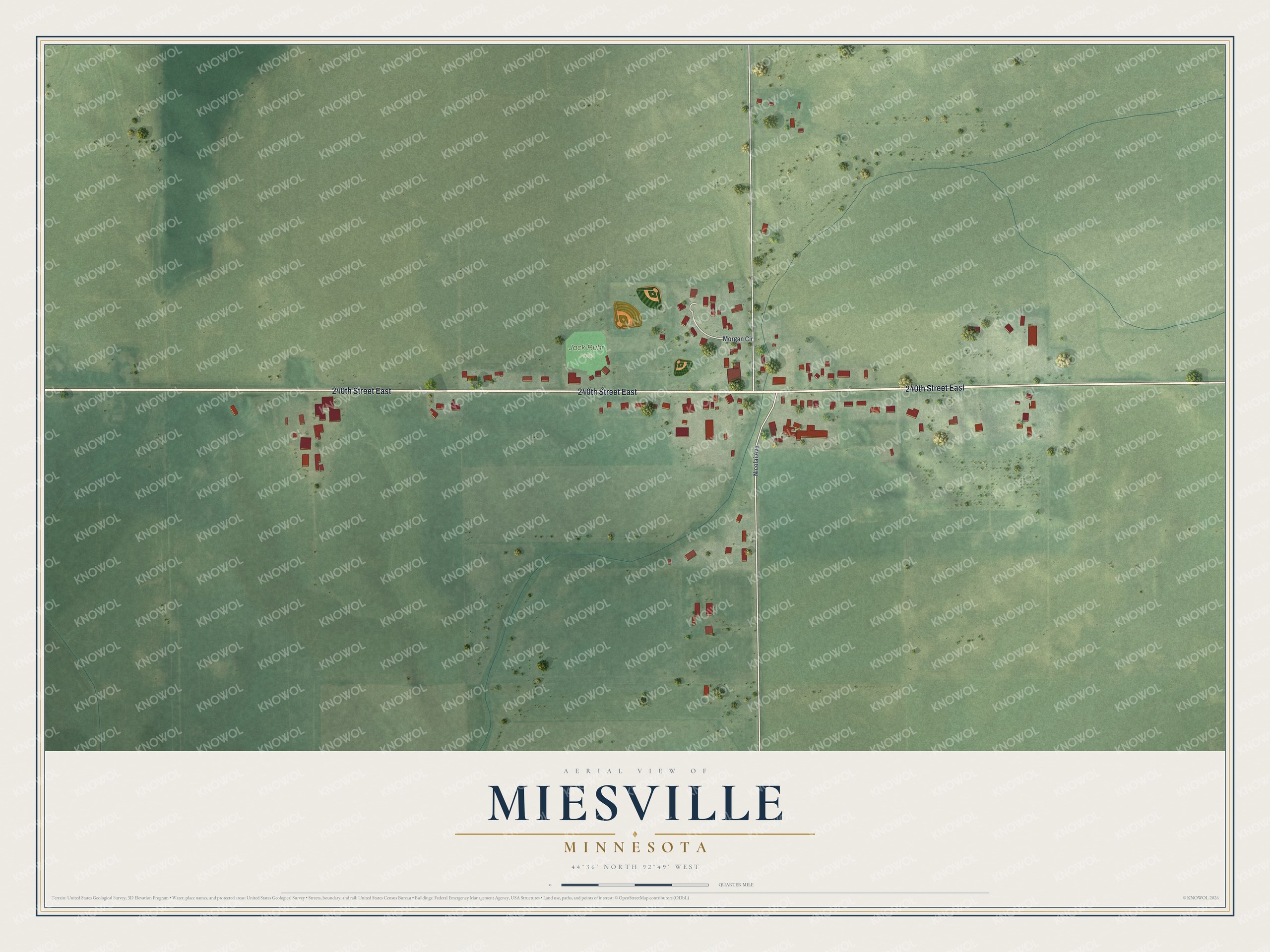 Watermarked full-map preview of Miesville, Minnesota