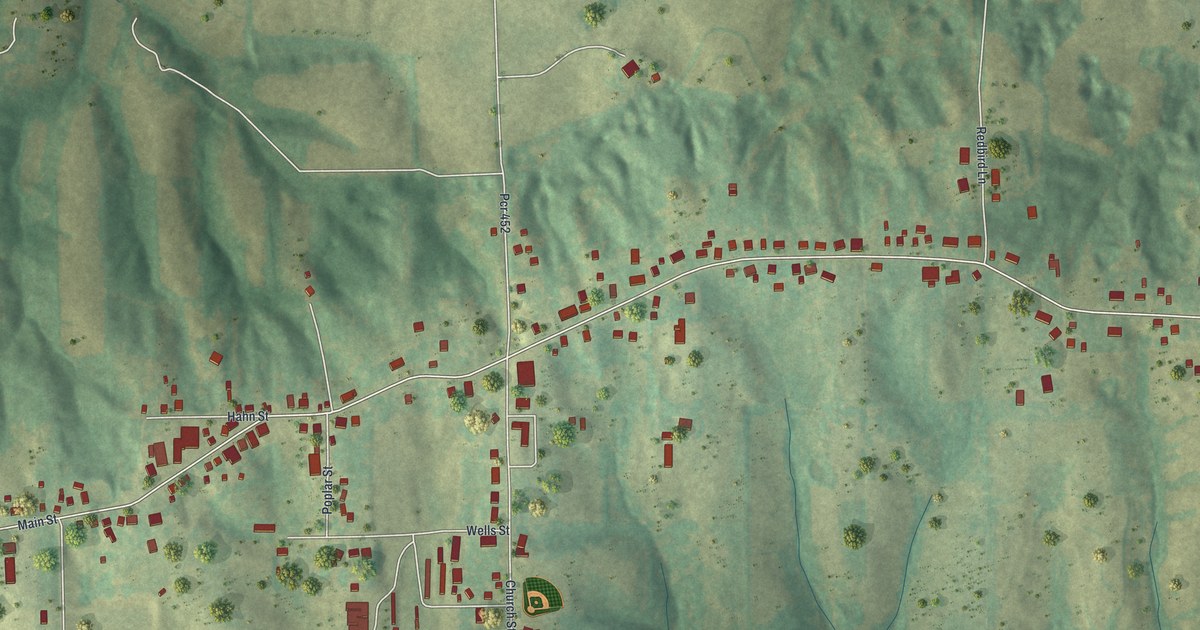Map of Altenburg, Missouri in 2026