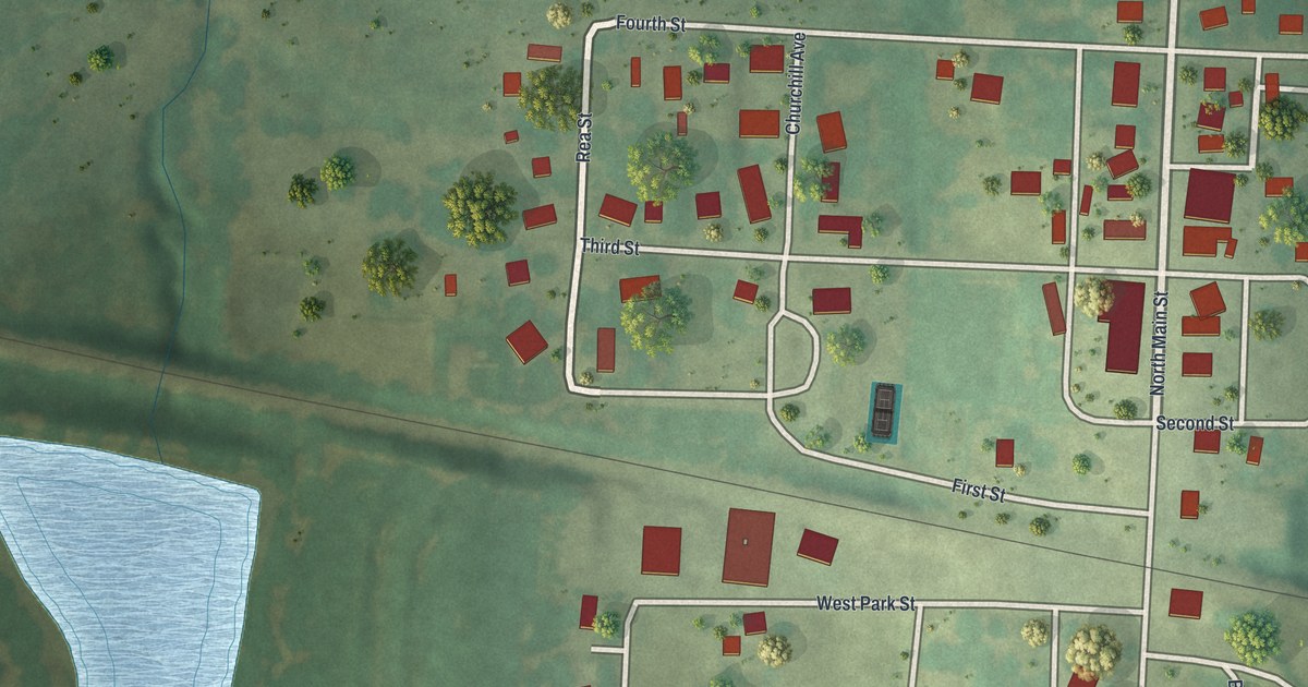 Map of Blackburn, Missouri in 2026