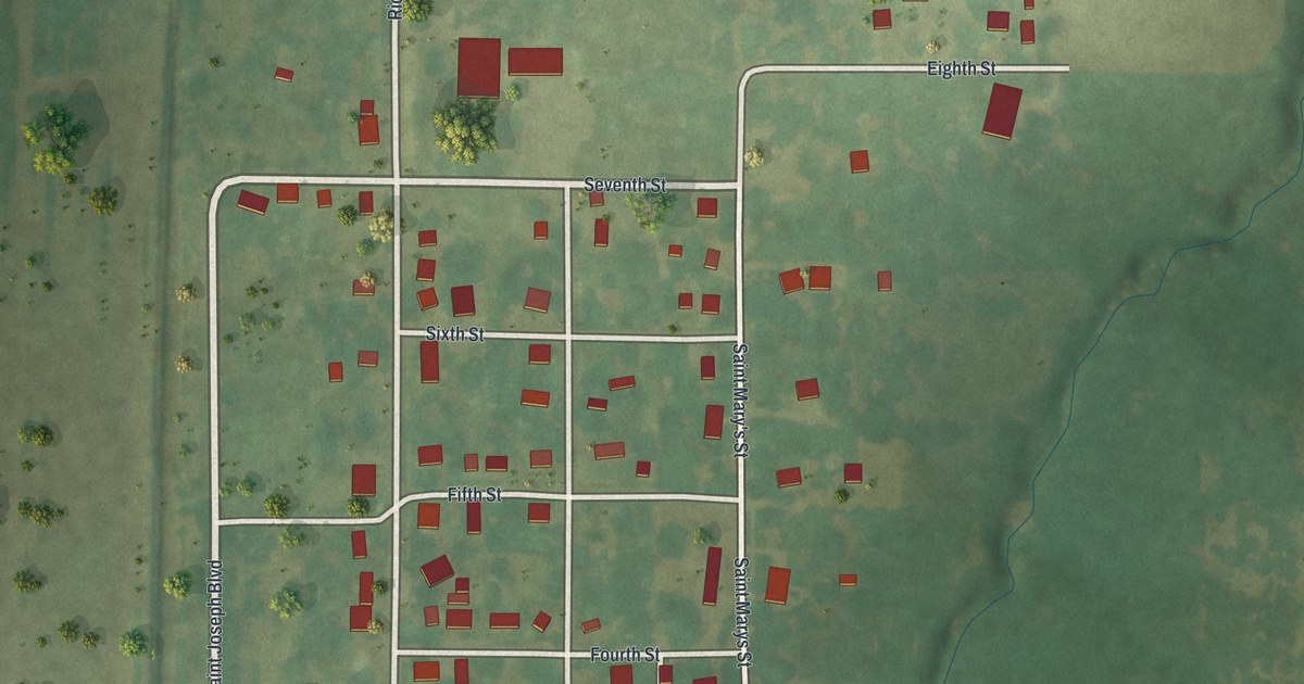 Map of Bolckow, Missouri in 2026