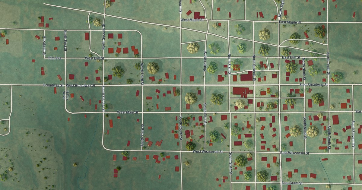 Map of Breckenridge, Missouri in 2026