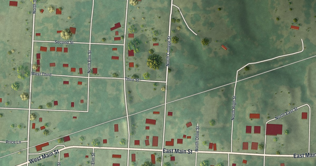 Map of Calhoun, Missouri in 2026