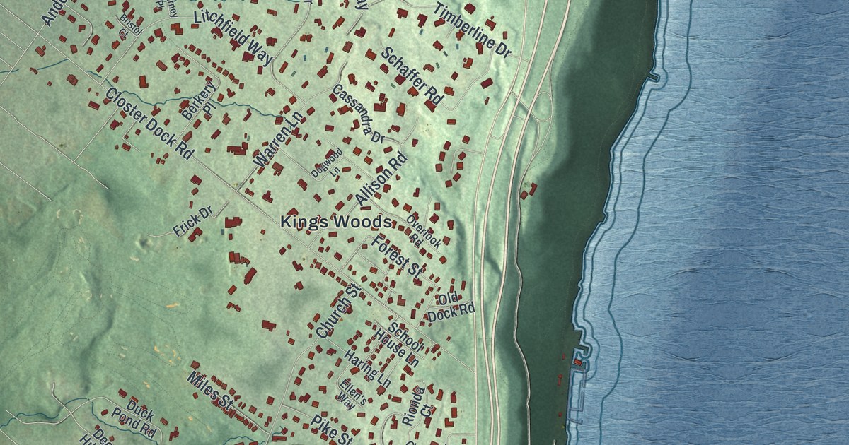 Map of Alpine, New Jersey