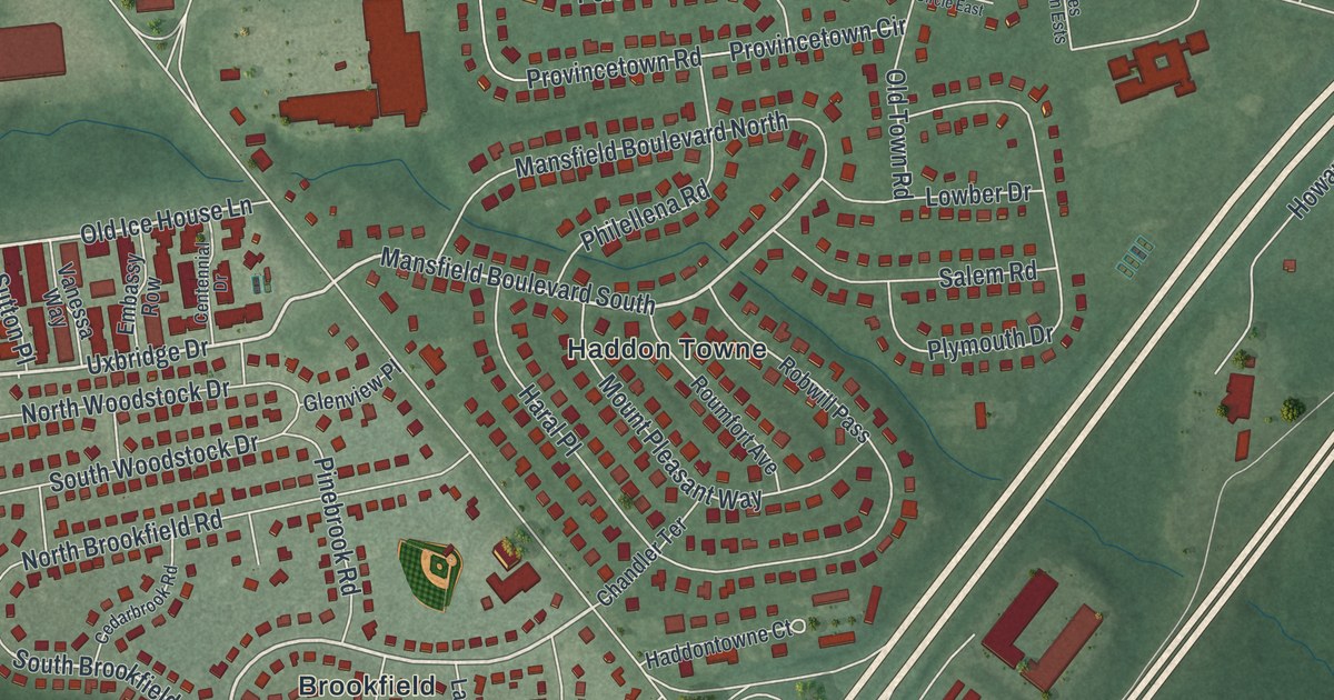Map of Ashland, New Jersey
