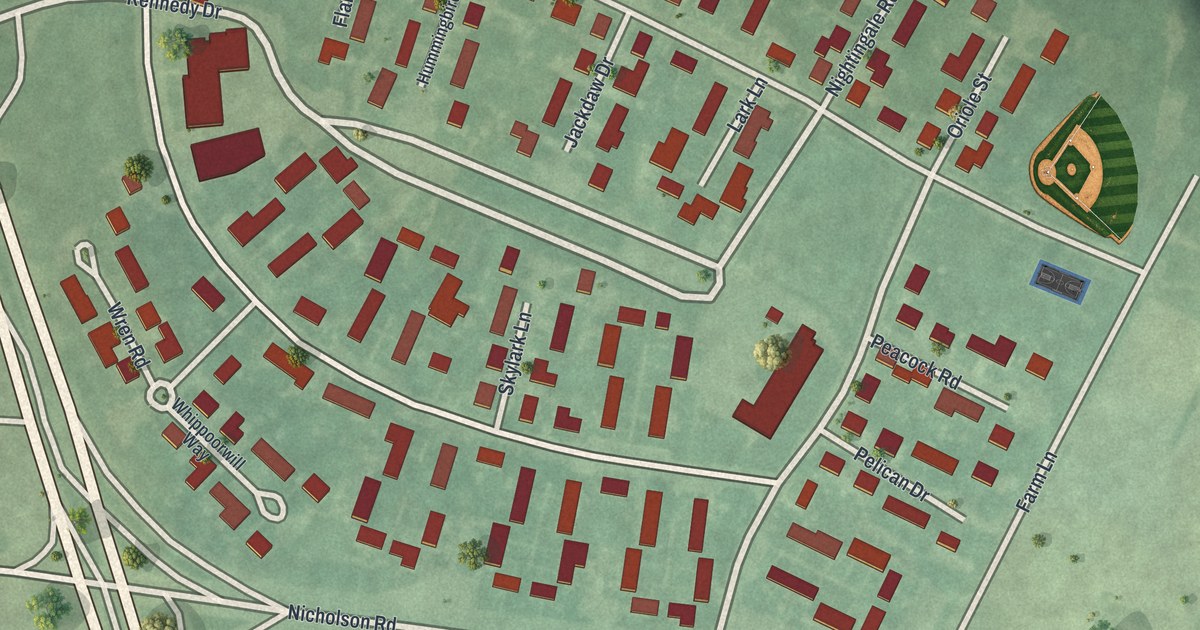 Map of Audubon Park, New Jersey