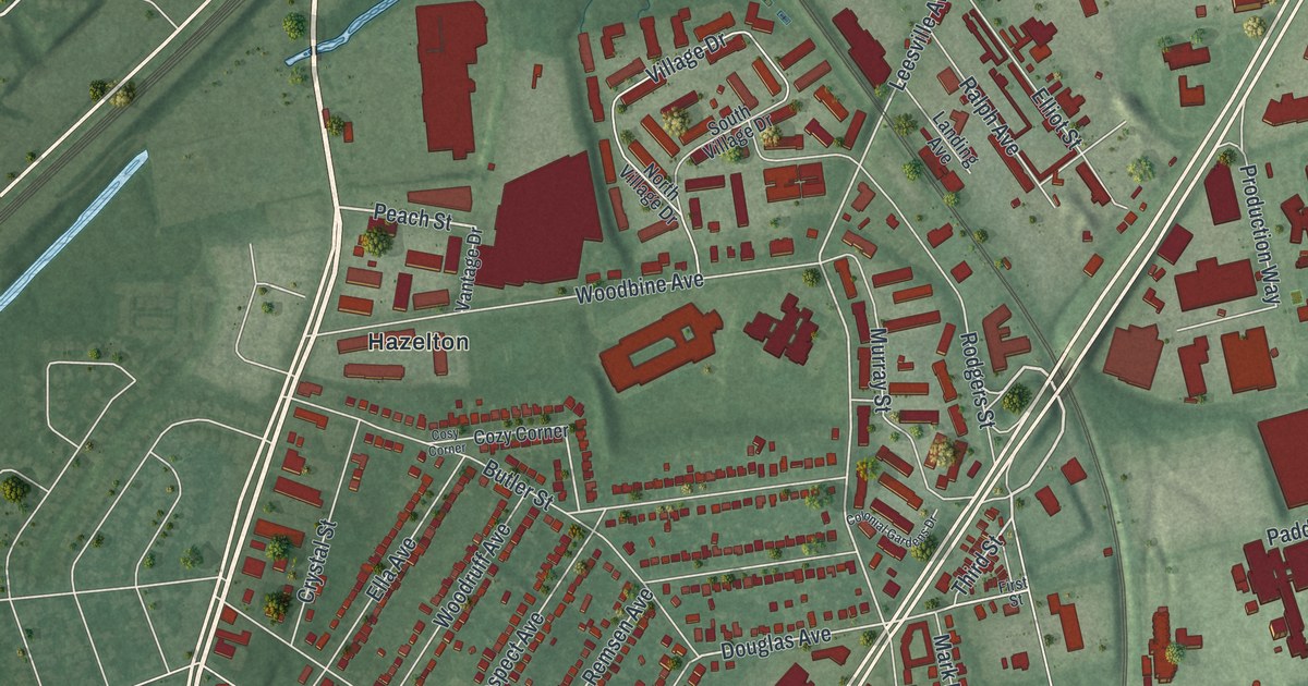 Map of Avenel, New Jersey