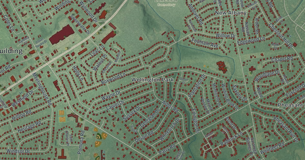 Map of Cinnaminson, New Jersey