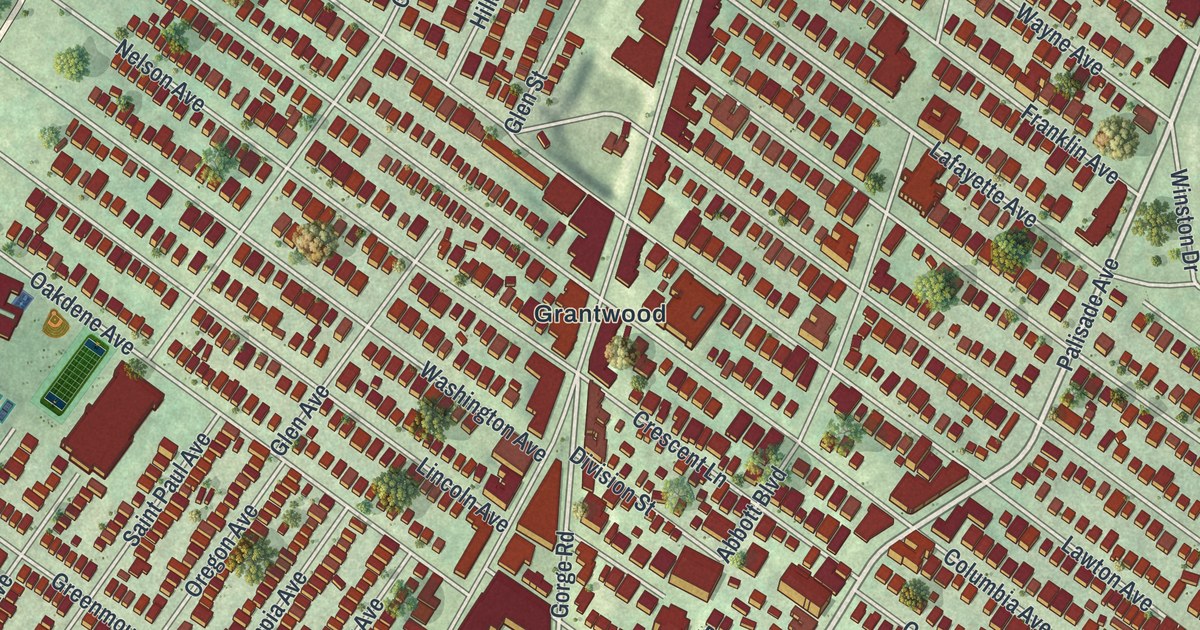 Map of Cliffside Park, New Jersey