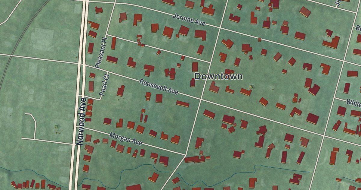 Map of Deal, New Jersey