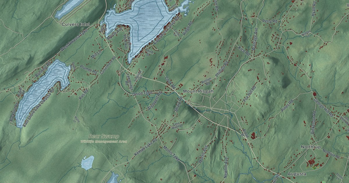 Map of Frankford, New Jersey