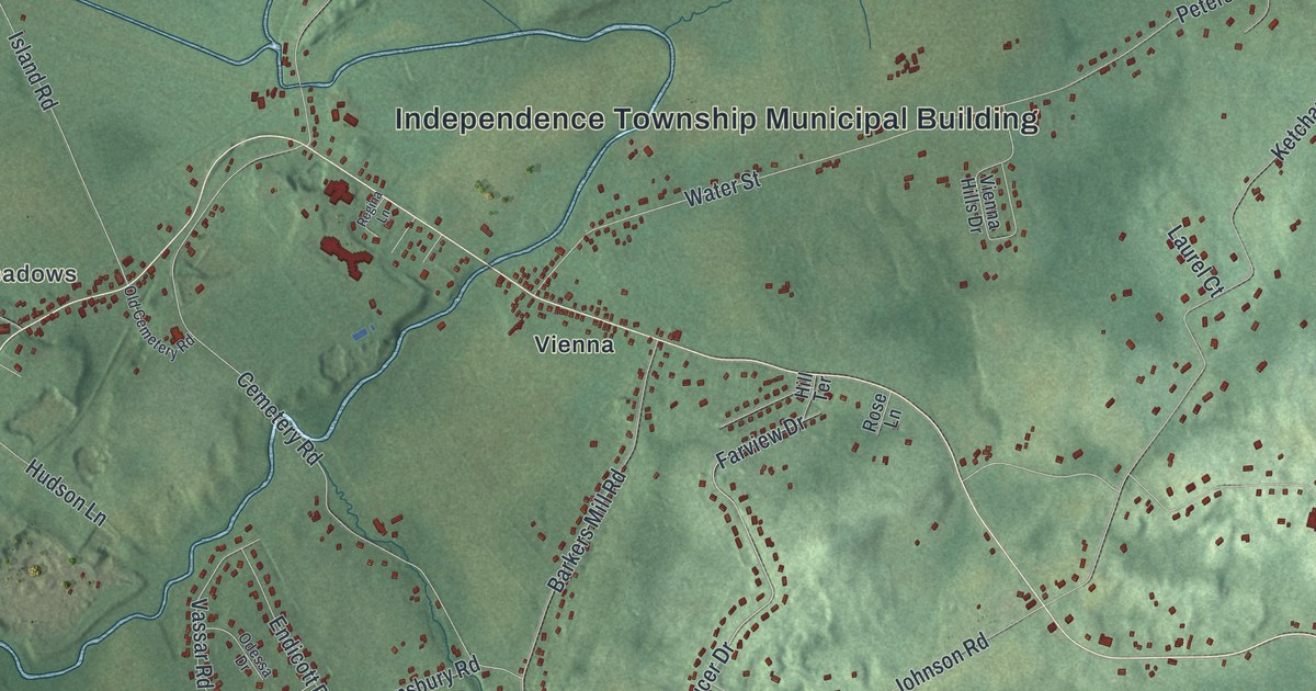 Map of Independence, New Jersey