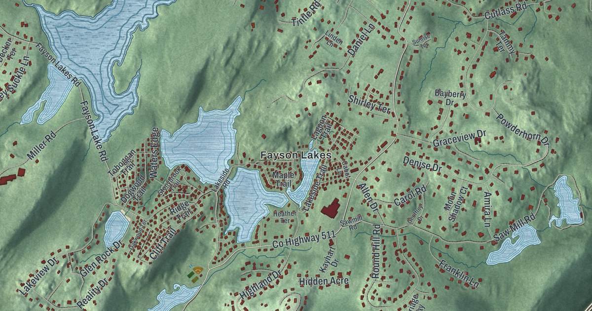 Map of Kinnelon, New Jersey