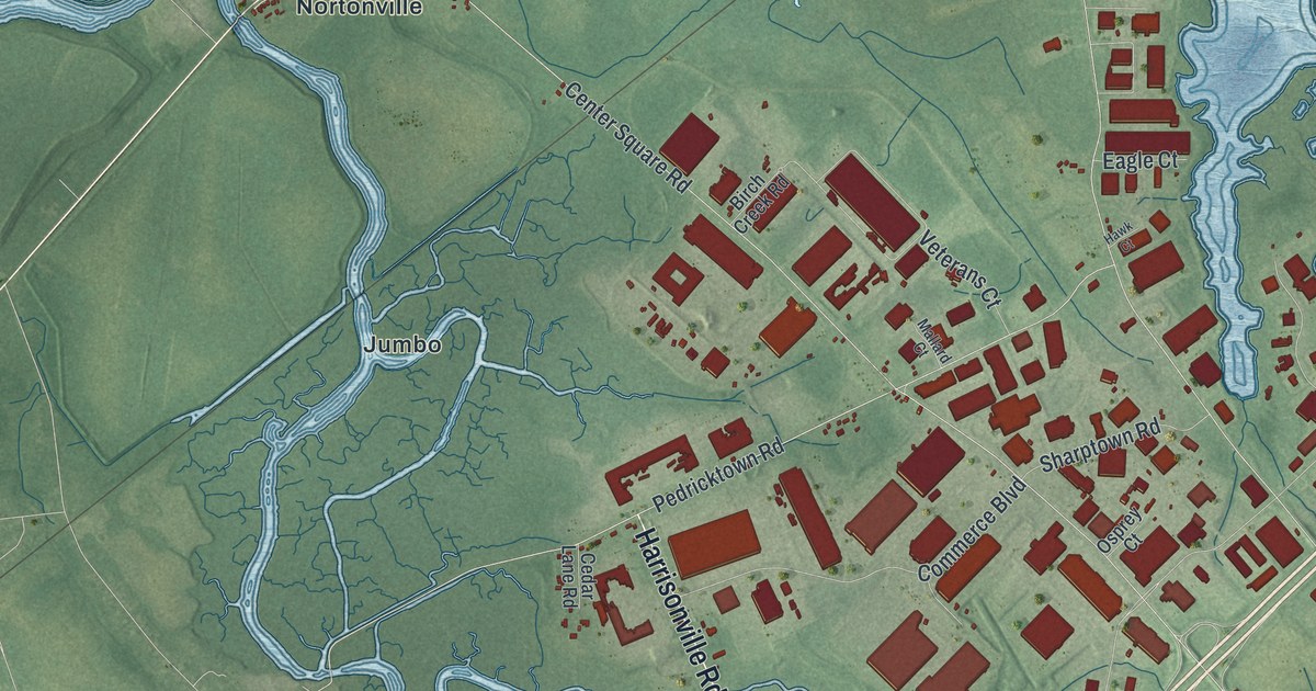 Map of Logan, New Jersey