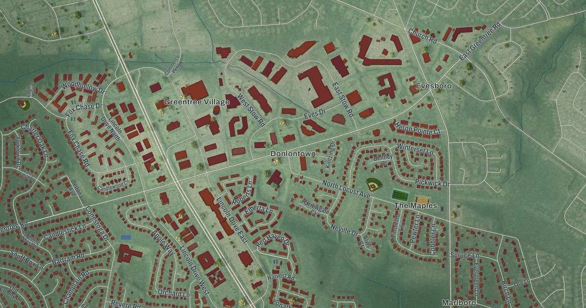 Map of Marlton, New Jersey