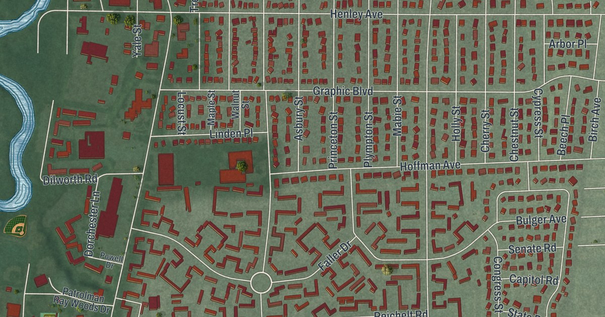 Map of New Milford, New Jersey