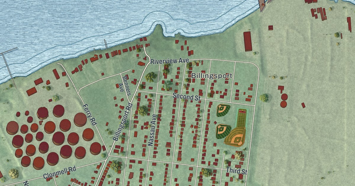 Map of Paulsboro, New Jersey