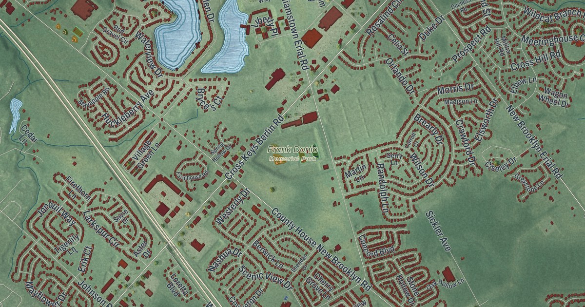 Map of Sicklerville, New Jersey