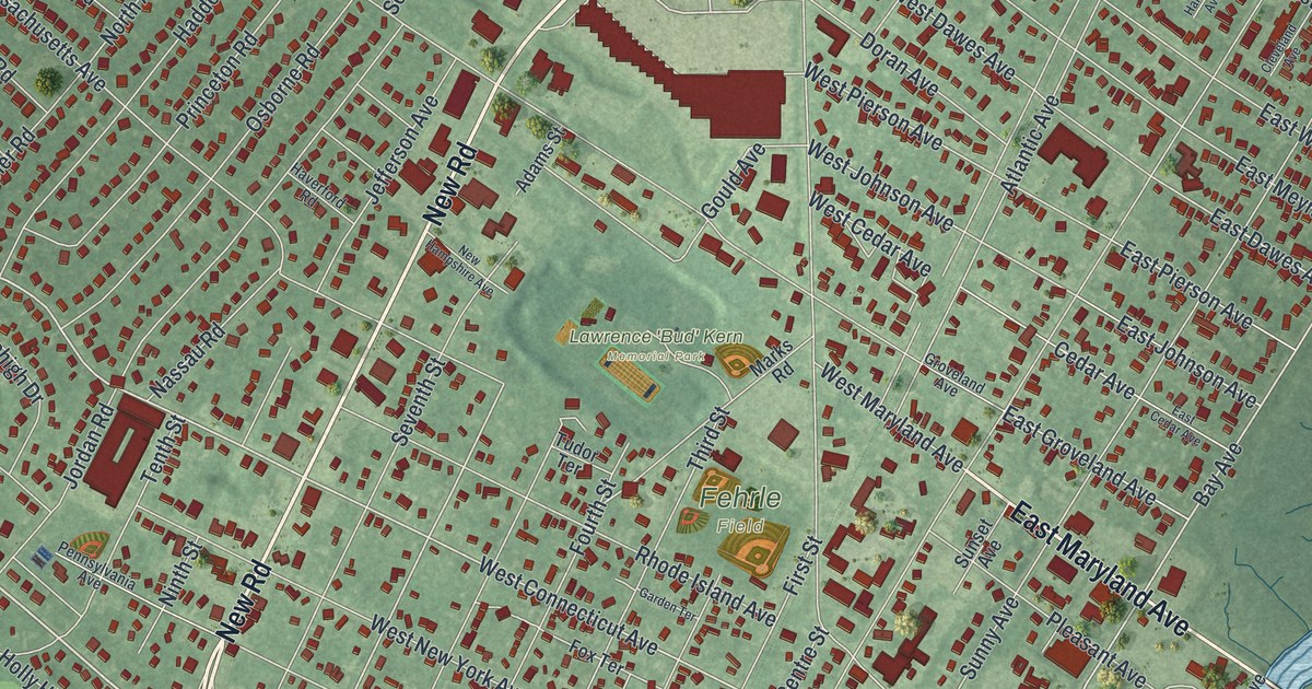 Map of Somers Point, New Jersey