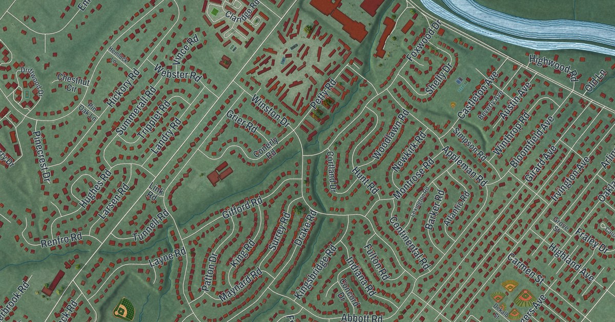 Map of Somerset, New Jersey