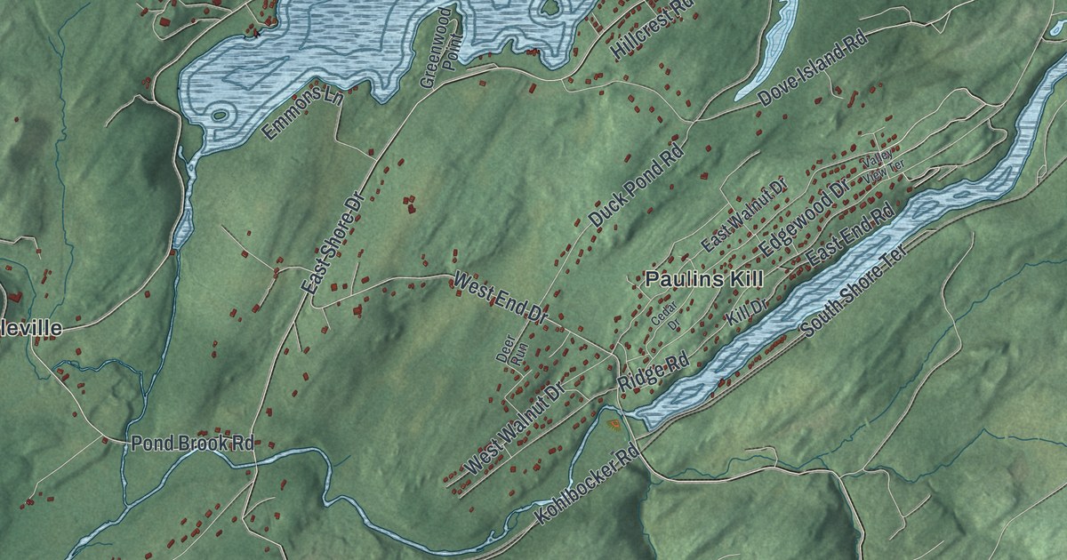 Map of Stillwater, New Jersey