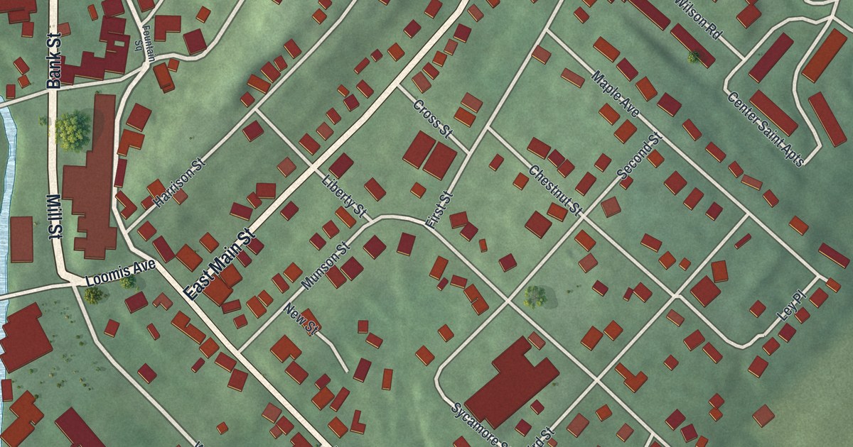 Map of Sussex, New Jersey