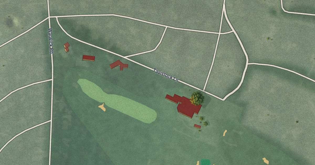 Map of Tavistock, New Jersey