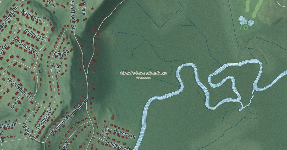 Map of Towaco, New Jersey