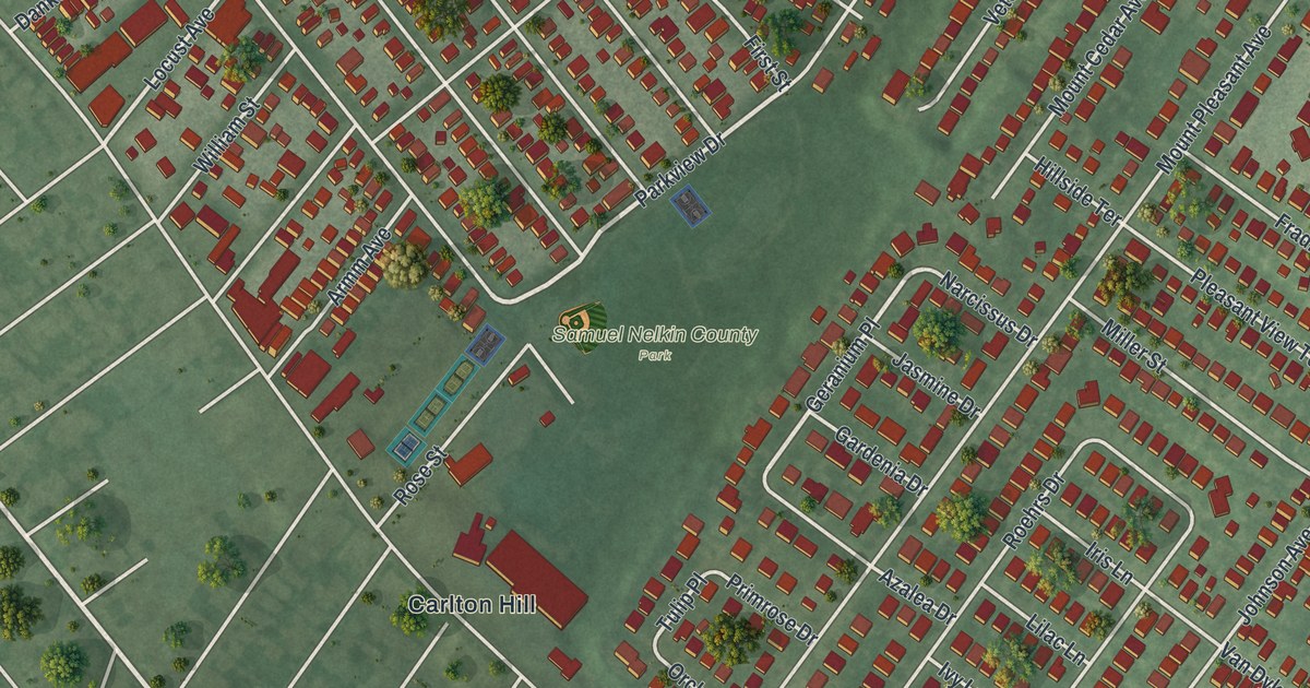 Map of Wallington, New Jersey
