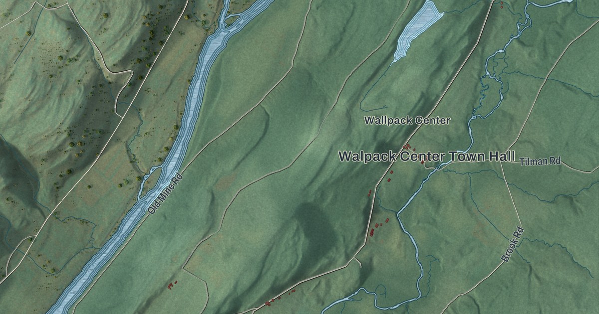 Map of Walpack, New Jersey