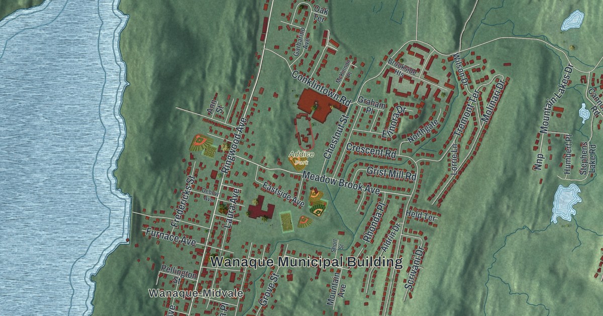 Map of Wanaque, New Jersey