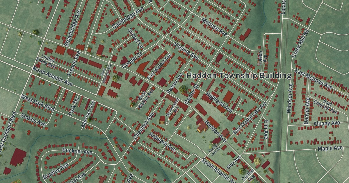 Map of Westmont, New Jersey