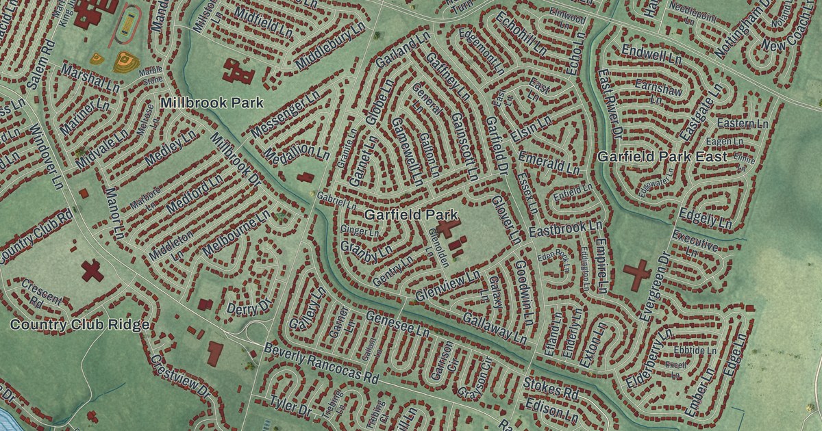 Map of Willingboro, New Jersey