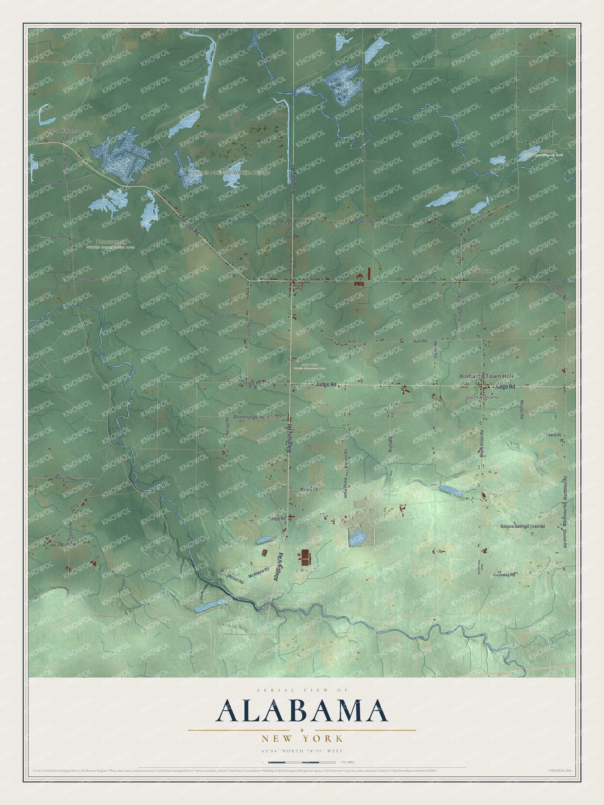 Watermarked full-map preview of Alabama, New York