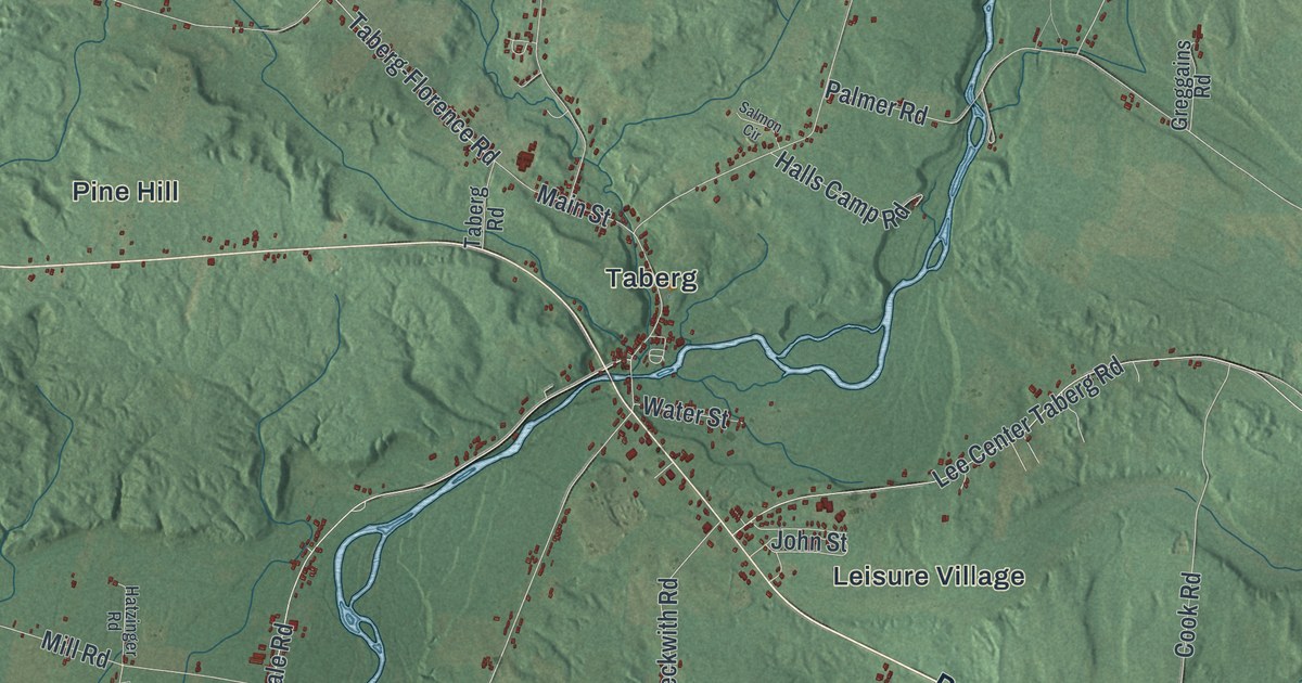 Map of Annsville, New York