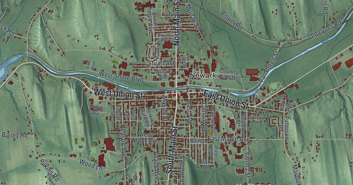 Map of Arcadia, New York