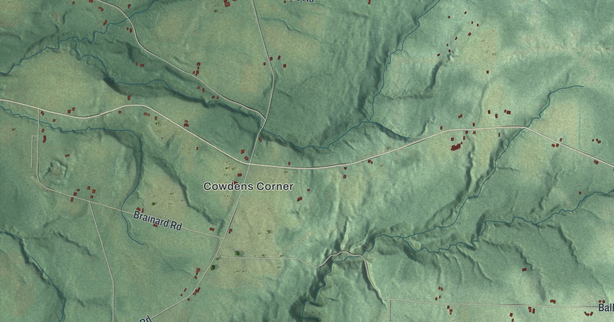 Map of Arkwright, New York
