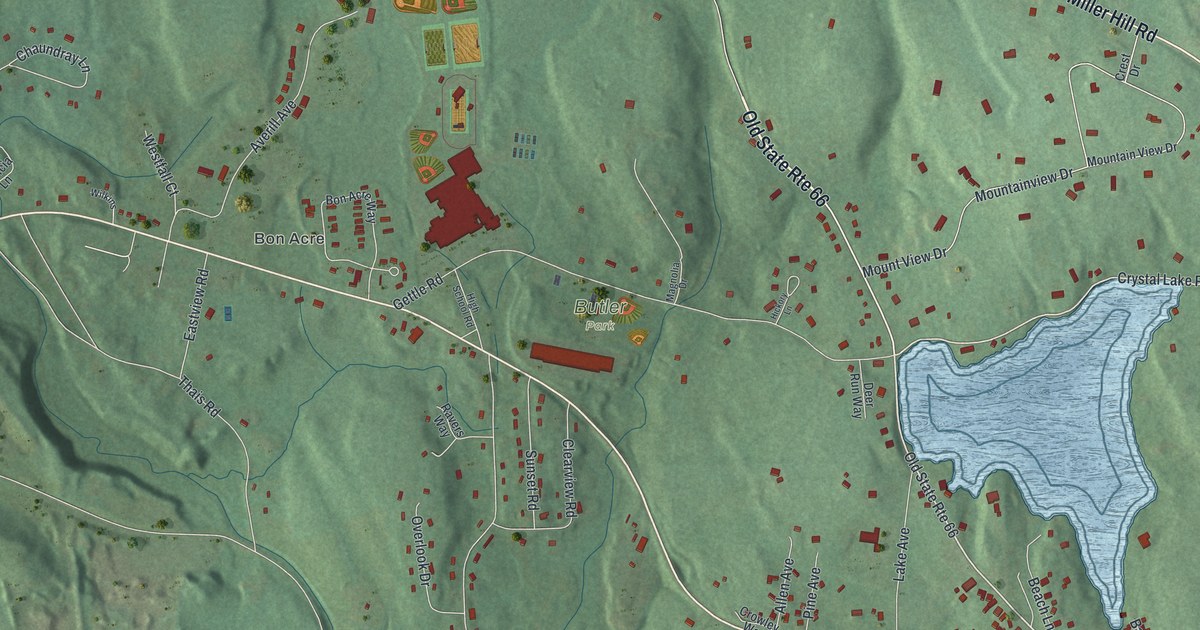 Map of Averill Park, New York