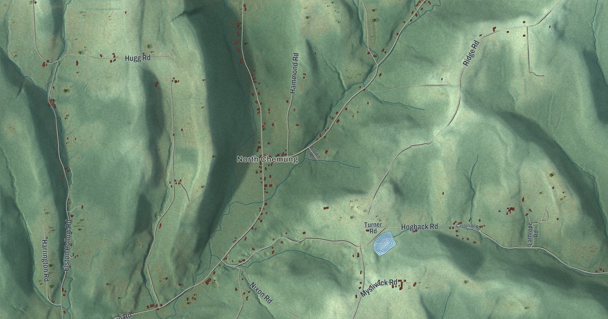 Map of Baldwin, New York