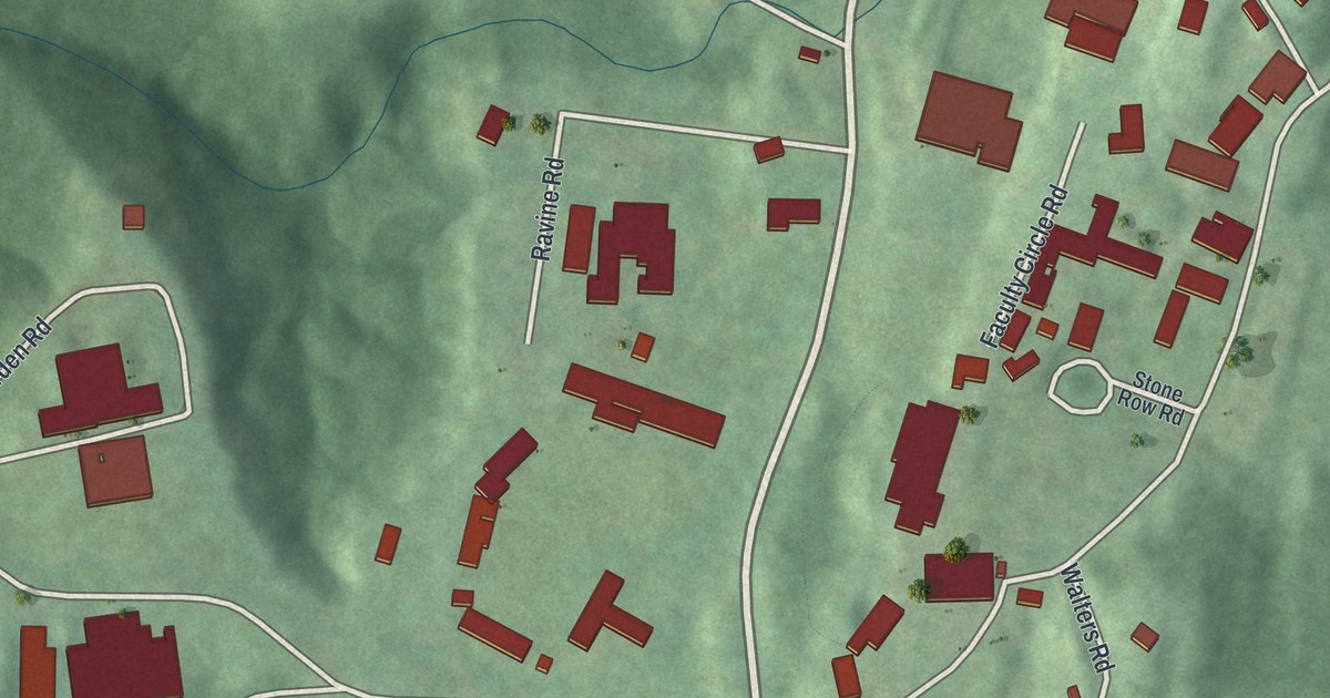 Map of Bard College, New York