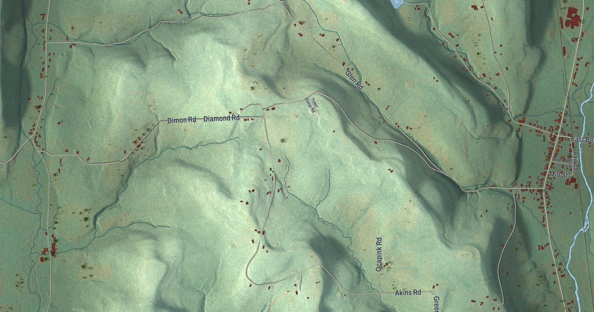 Map of Berkshire, New York