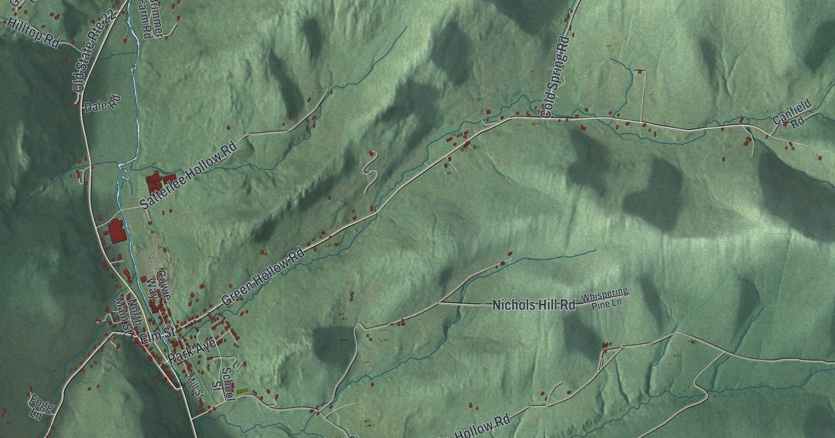 Map of Berlin, New York
