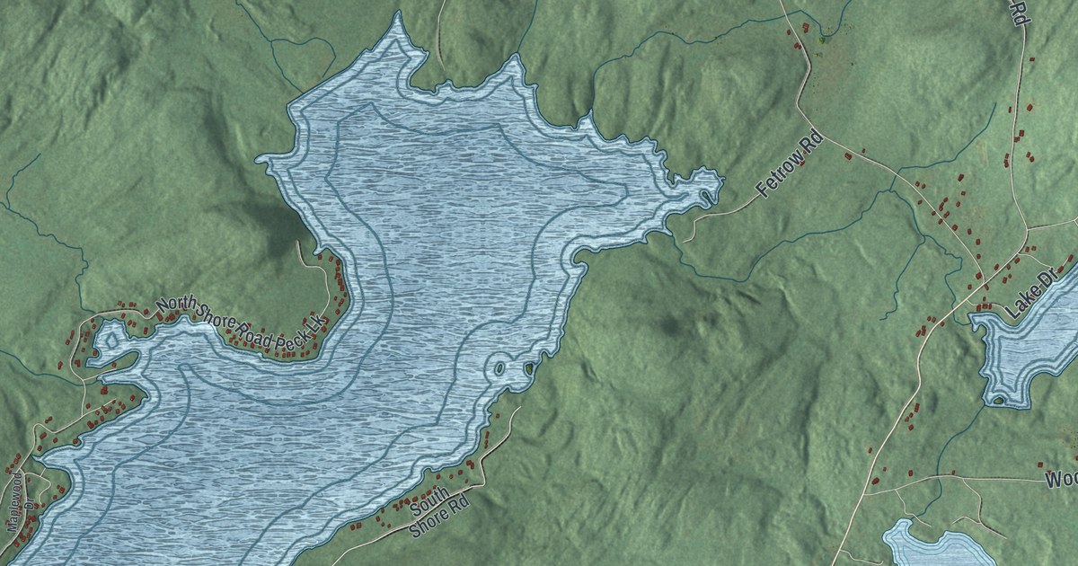 Map of Bleecker, New York