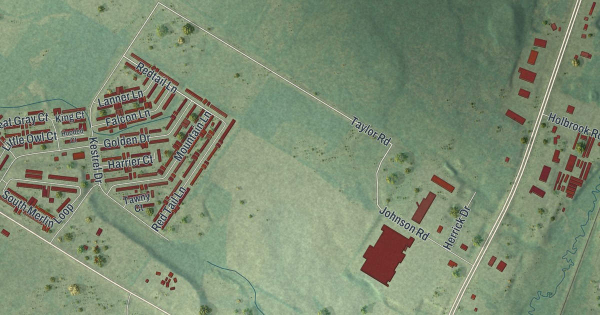 Map of Calcium, New York