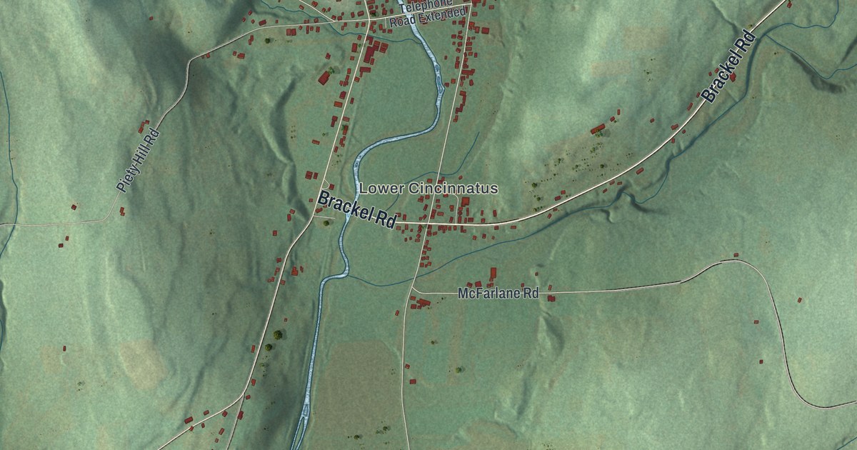 Map of Cincinnatus, New York
