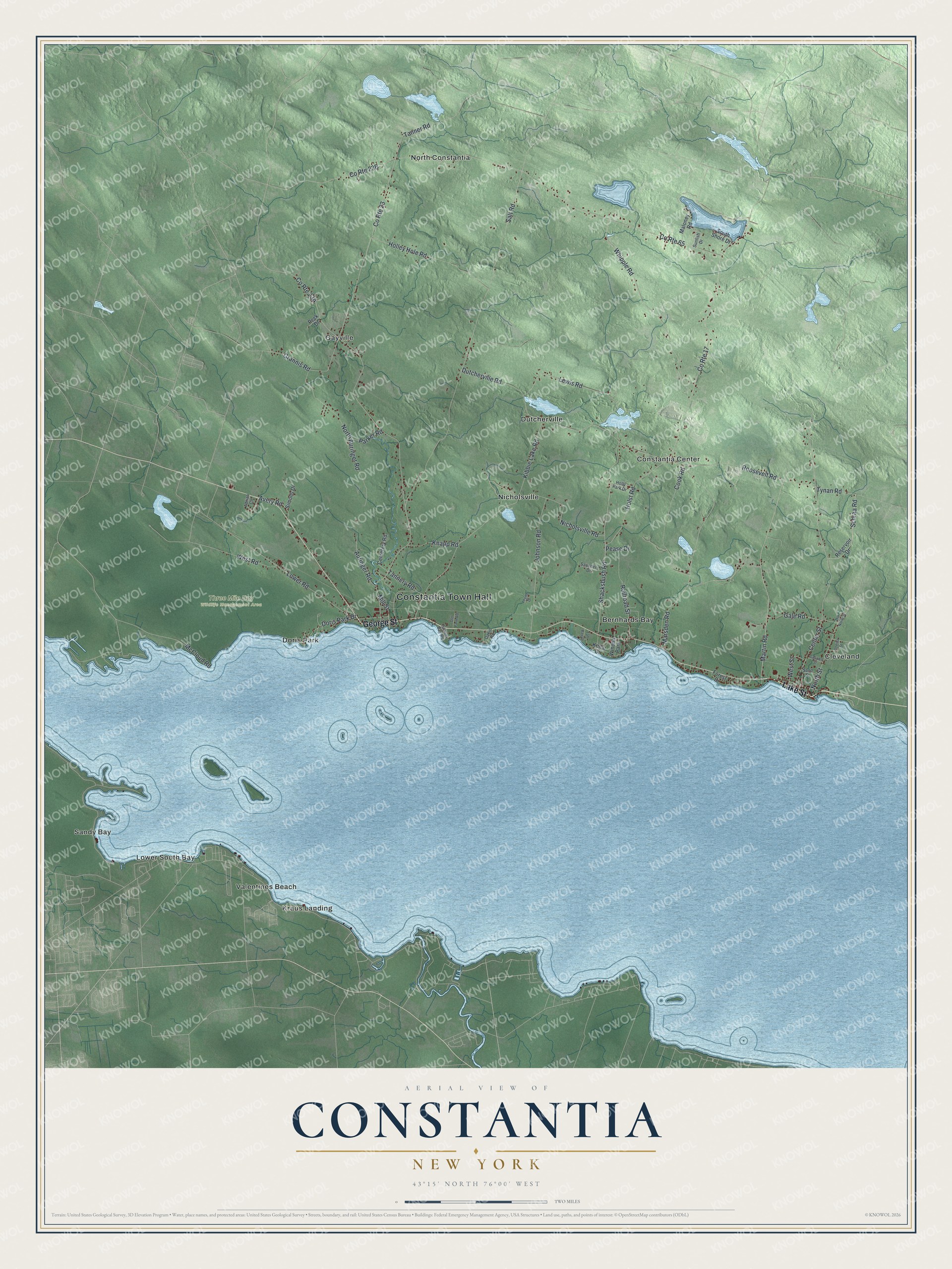 Watermarked full-map preview of Constantia, New York