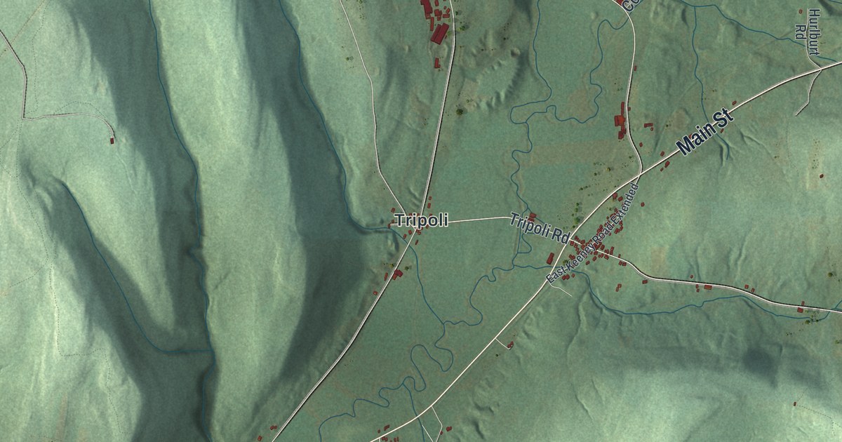 Map of Cuyler, New York